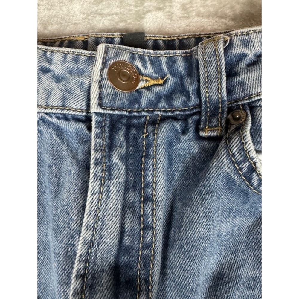 H&M Jeans Womens 2 Divided Wide Leg High Waisted Light Wash Denim 0814631023 - Picture 2 of 9